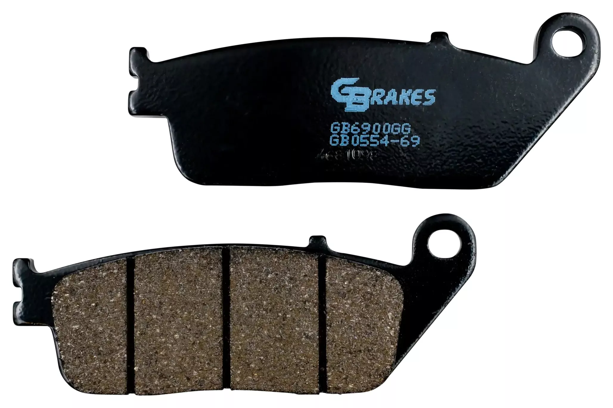 GBrakes Semi-Metallic Front Brake Pads GB0554-69