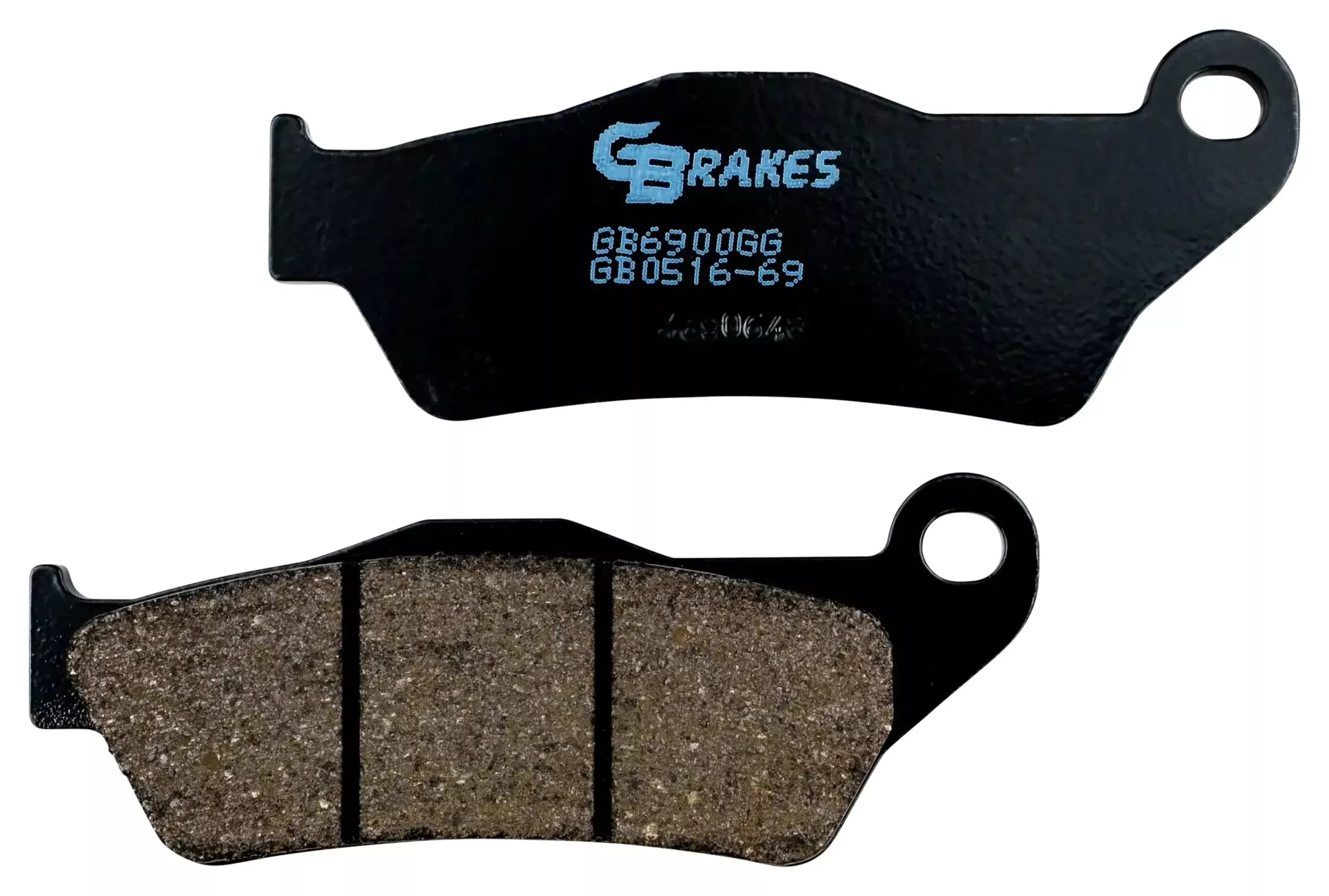 GBrakes Semi-Metallic Rear Brake Pads GB0516-69