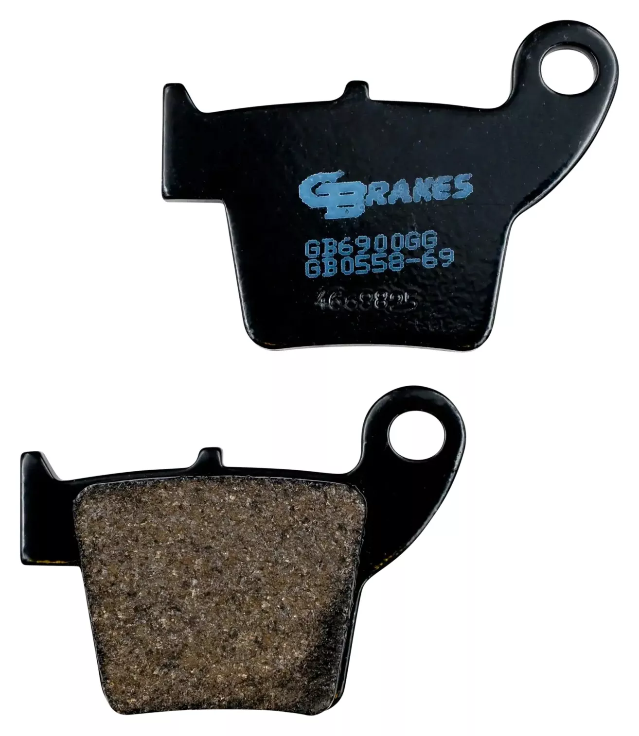 GBrakes Semi-Metallic Rear Brake Pads GB0558-69
