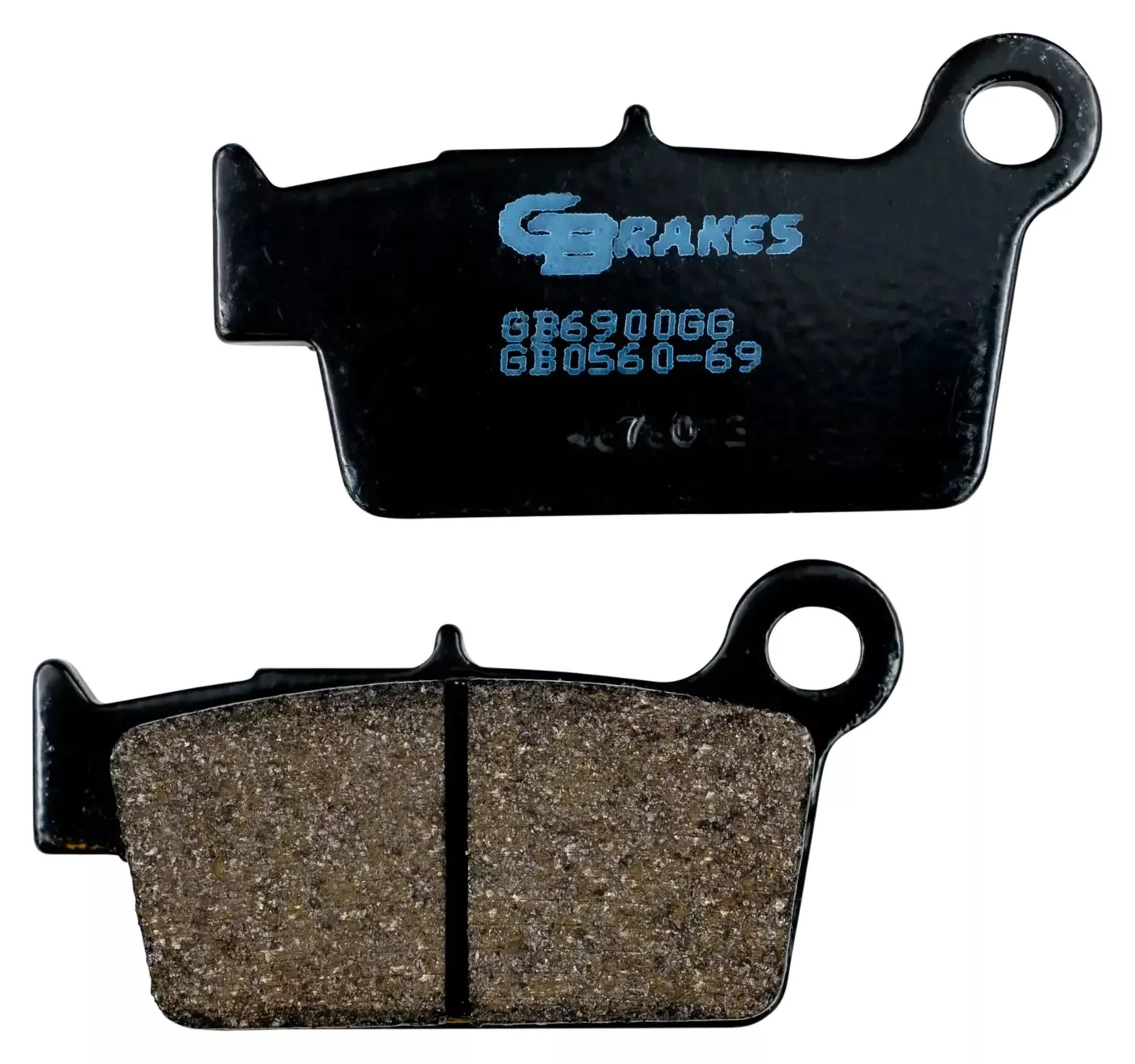 GBrakes Semi-Metallic Rear Brake Pads GB0560-69