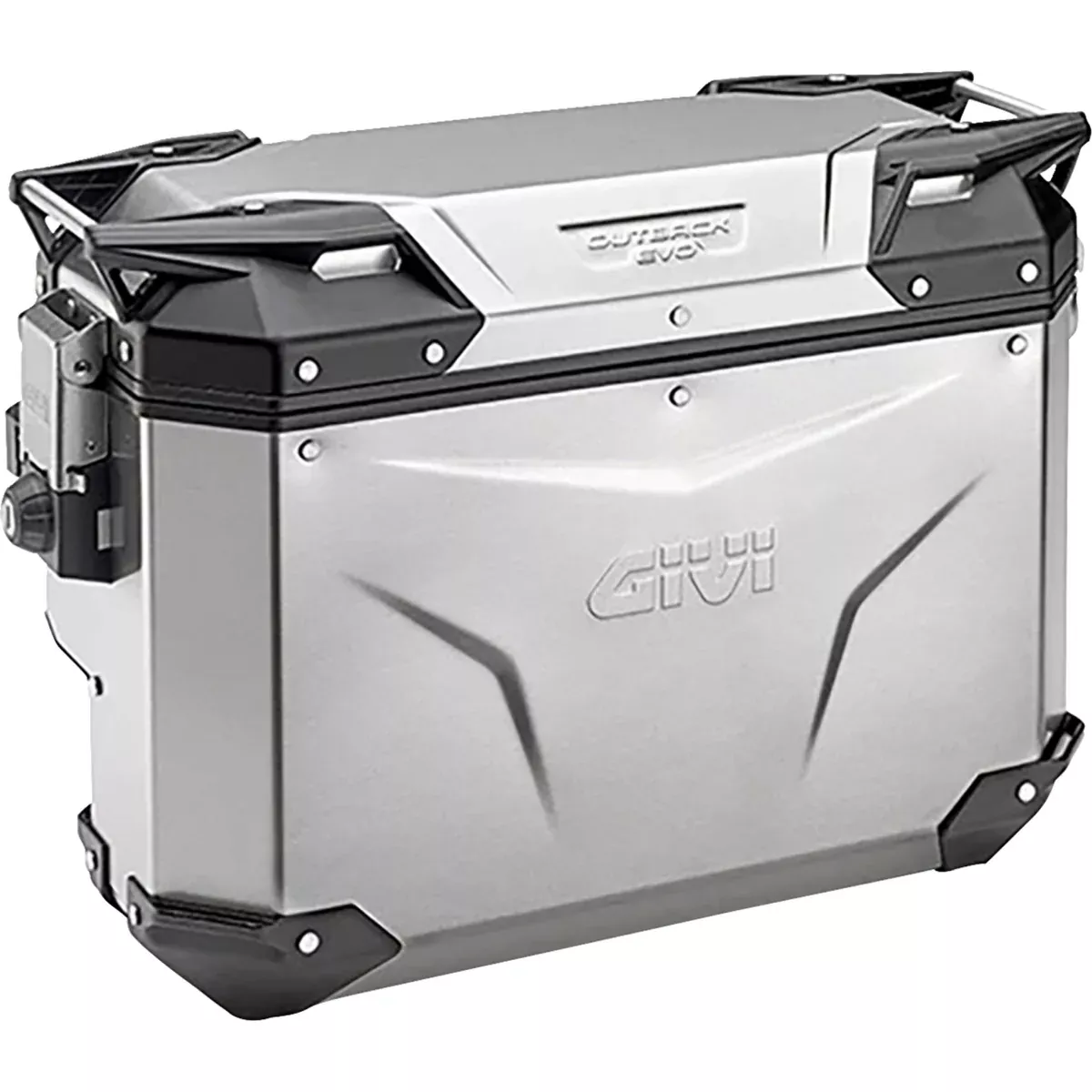 GIVI 3501-2028 OBKES33ARA Outback Evo Side Case right – 33 liter – silver