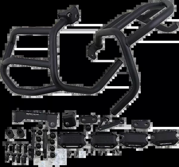 GIVI Engine Guards - Matte Black - Moto Guzzi - V85 '19-'20 | '23-'26