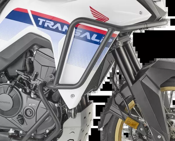 GIVI Engine Guards – Upper – Matte Black – Honda – Transalp ’24-’26