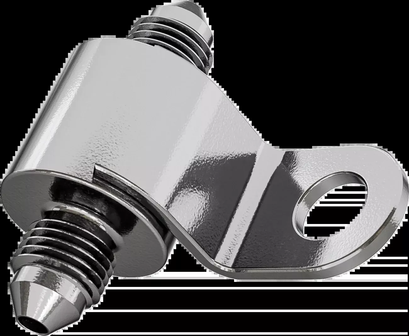 Goodridge Rear Brake Junction Switch Holder Bracket for 2000-2004 Harley Softail
