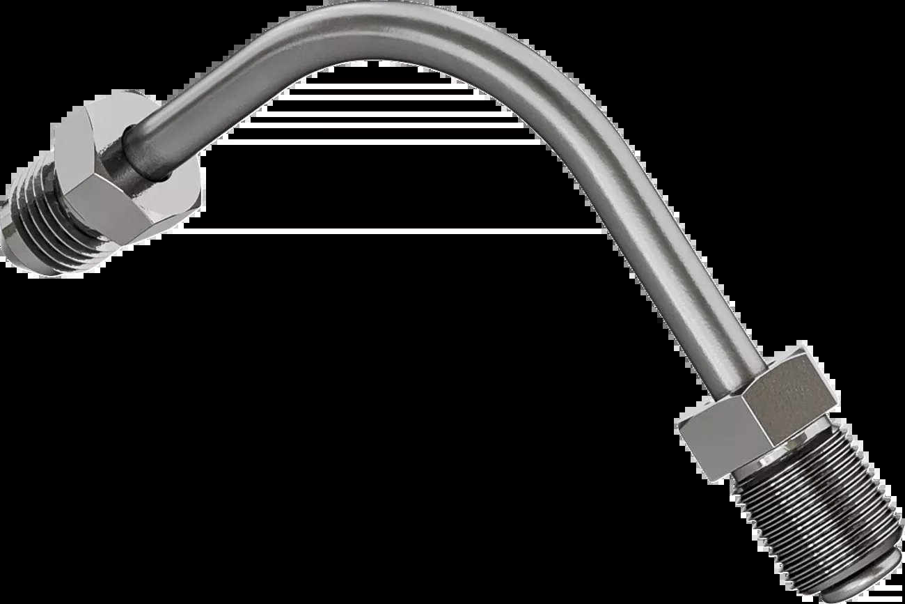 Goodridge Universal 90° Bend AN3 Brake Line Fitting Banjo Adapter For Harley