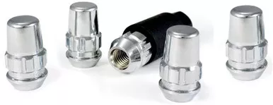 Gorilla Automotive 71681NB5 Acorn Wheel Locks 1/2" Thread Size Pack Of 5