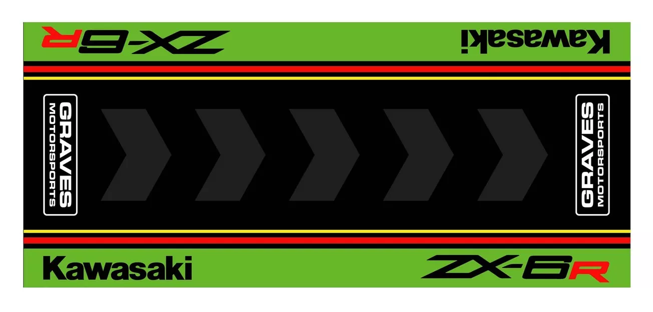 Graves Bike Mat Kawasaki Ninja ZX-6R