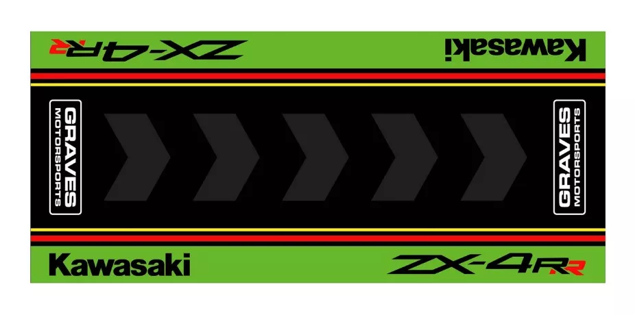 Graves Motorsports Bike Mat Kawasaki ZX-4RR