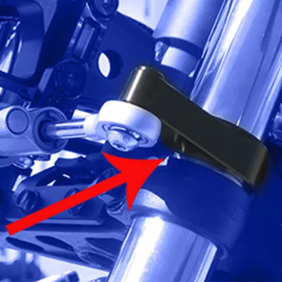 Graves Motorsports Yamaha YZF-R3 15-18 Fork Damper Mount 41mm