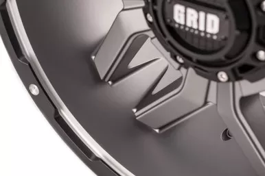 Grid Off-Road GD7 Custom Wheel 20x9 -12 Offset 5x150 Matte Anthracite