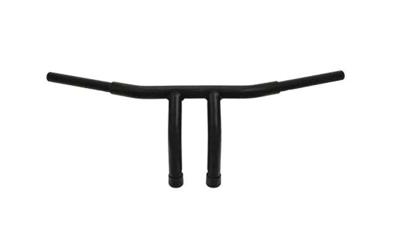 Hard Drive 1.25" Fat Tiller Handlebars for '82-17 H-D (except Springer) -Black, 10"