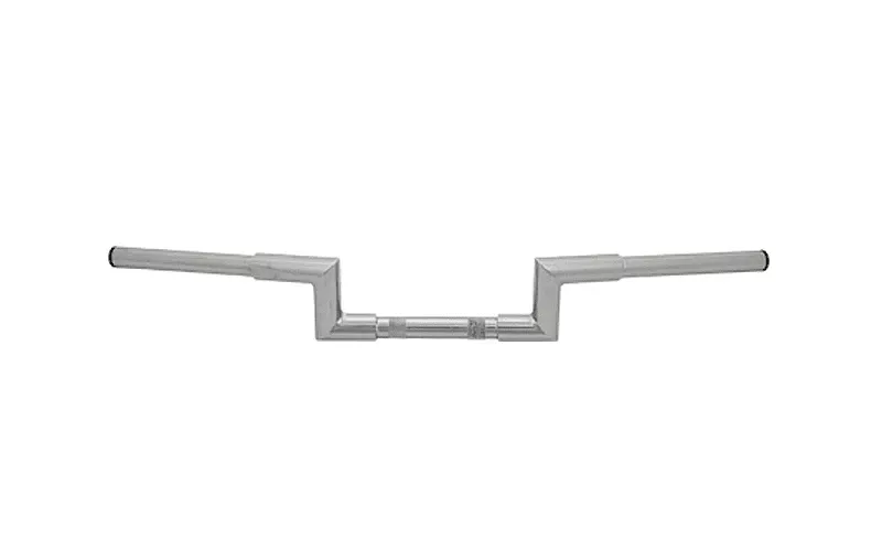 Hard Drive 1.25 inch Fat Z Handlebars for '82-Up Harley-Davidson - Chrome, 4"