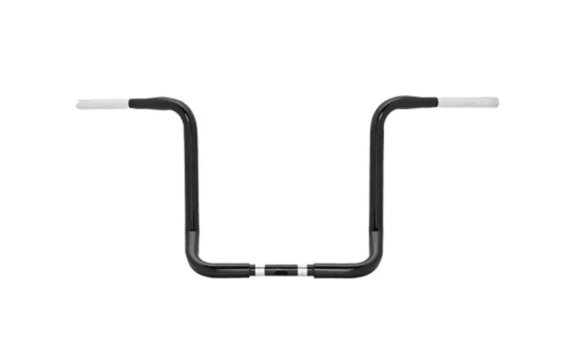 Hard Drive 1¼" Bagger Apehanger Bars for '80-07 FLH Touring Models -Black, 14"