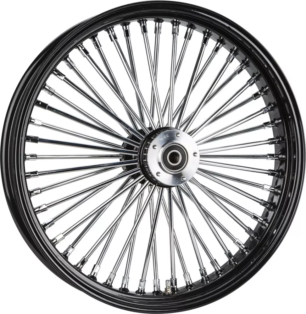 Harddrive Front 48 Spoke Wheel Black Dual Disc 23 X 3.5 1" Harley Touring 00-Up