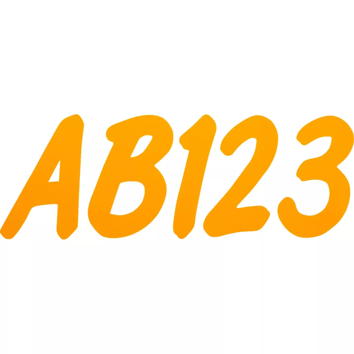 HARDLINE 4320-2563 ORG4OOEC Sticker Kit 400 orange