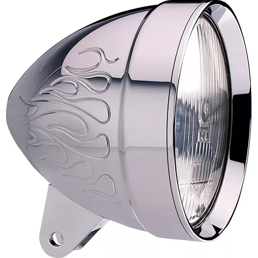 Headwinds 5-3/4" Bradley Bullet Aluminum Headlight Housing for Harley