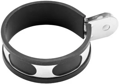 Helix Racing Muffler Clamp 3.5 IN Round Stainless Steel