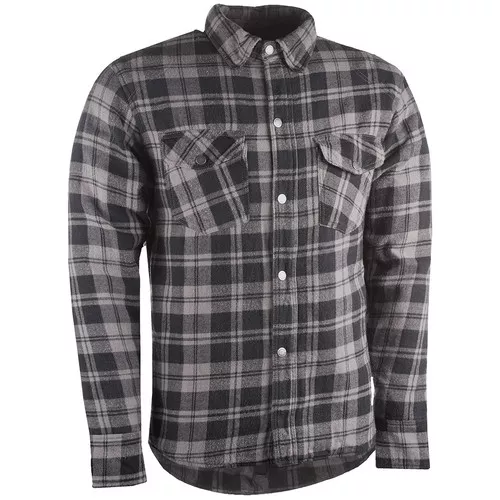 Highway 21 Marksman Riding Flannel - Black/Gray