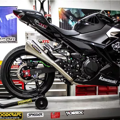 Hindle Kawasaki Ninja 400 18-23 EVO Megaphone Full Exhaust System
