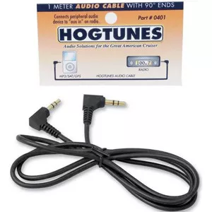 Hogtunes Audio Cable black (0401)
