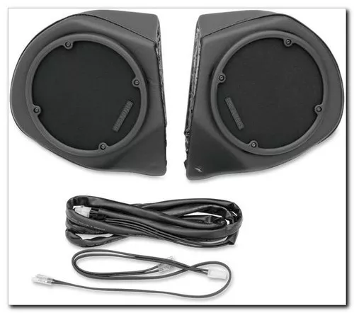Hogtunes Black Rear Speaker Pods (RR SPKR POD)