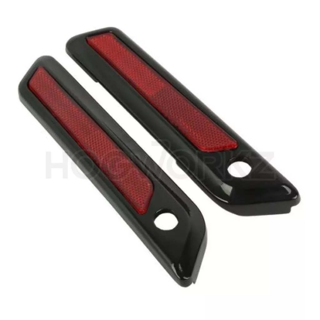 Hogworkz '14-'21 Blackout Matte Saddlebag Latch Hinge for Harley Touring Models