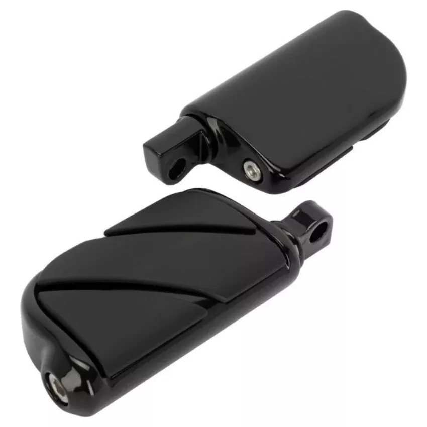 Hogworkz Angled Adjustable Highway Foot Pegs & Clamps for Harley