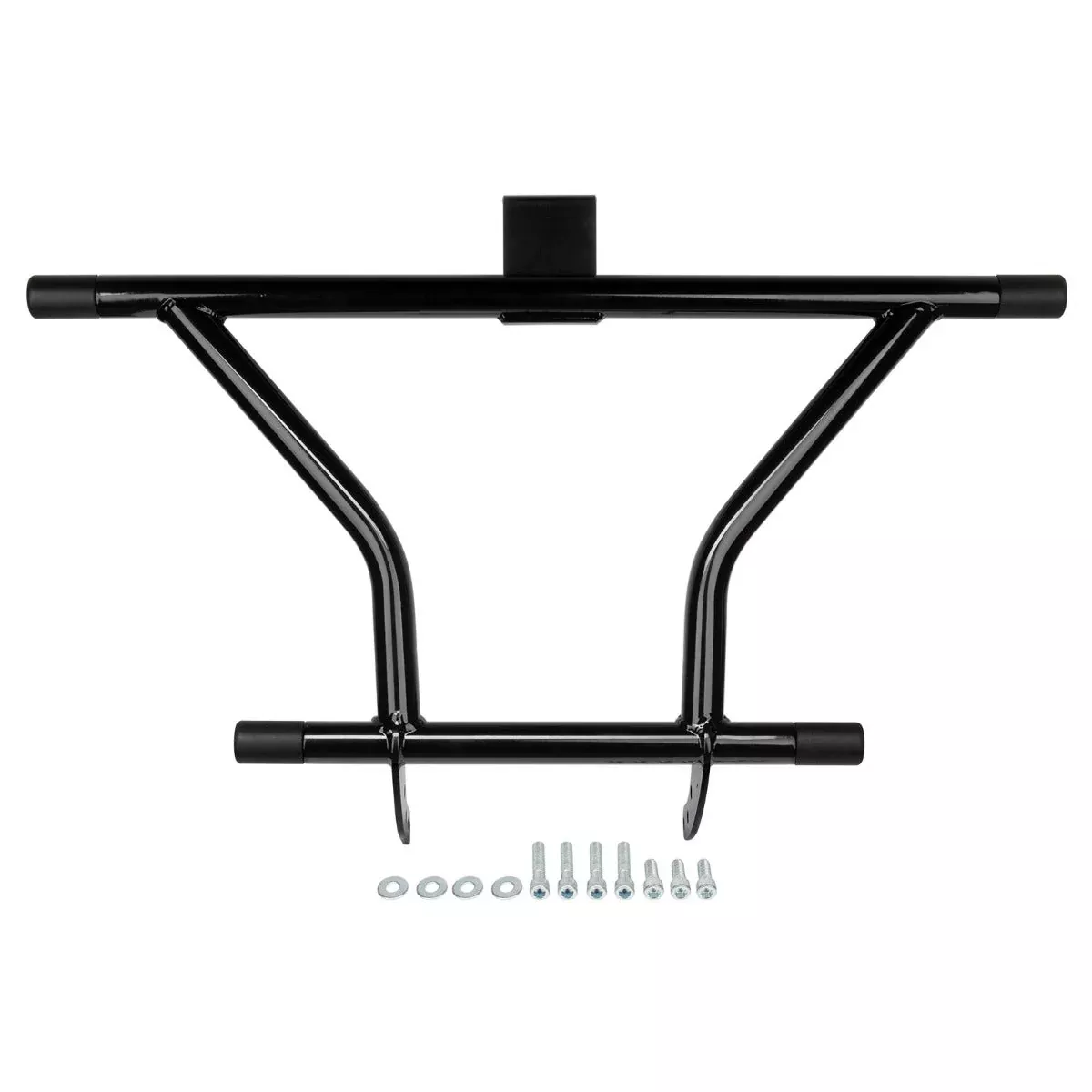 Hogworkz Black Highway Peg Two Step Crash Bar for Harley Softail '18-'24