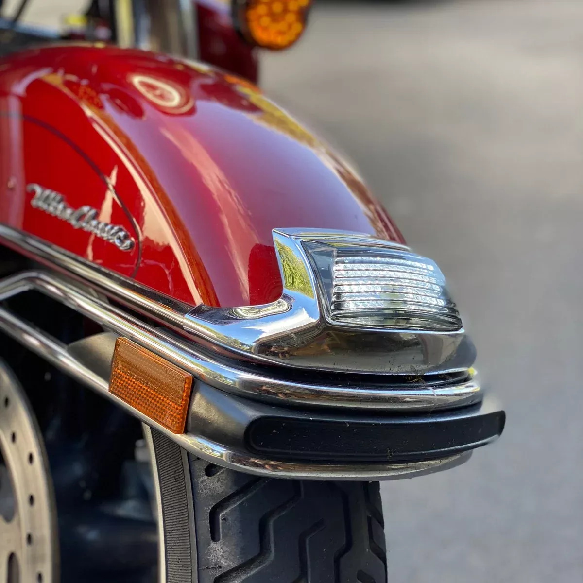 Hogworkz Front Fender LED Tip Light for Harley-Davidson