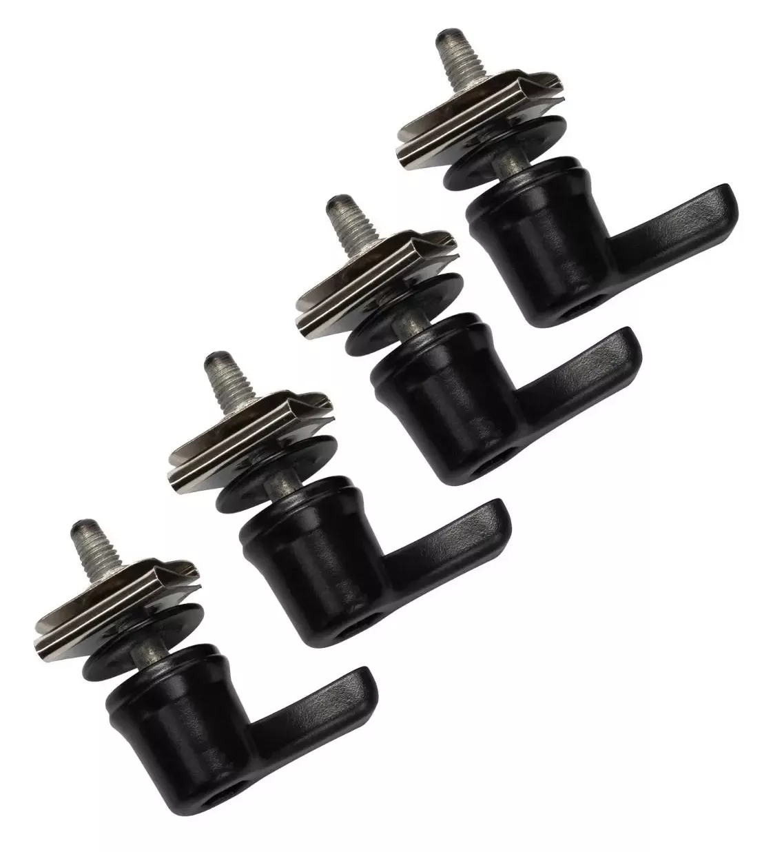 HogWorkz Quick Turn Saddlebag Fasteners For Harley Touring 1994-2025