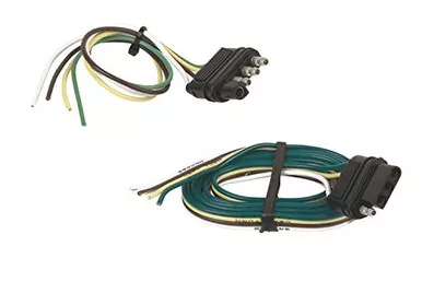 Hopkins 48215 60" 4 Wire Flat Trailer Wiring Harness Connector Set