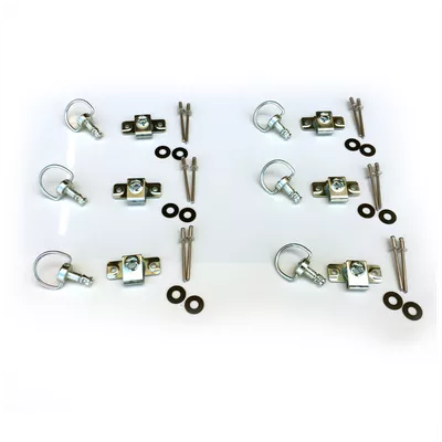 Hotbodies Race Bodywork DZUS Fasteners Set of 6 Rivet-on