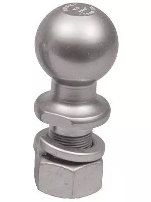Husky 34924 2 X 1 X 2-7/8 Chrome Solid Steel Trailer Hitch Ball