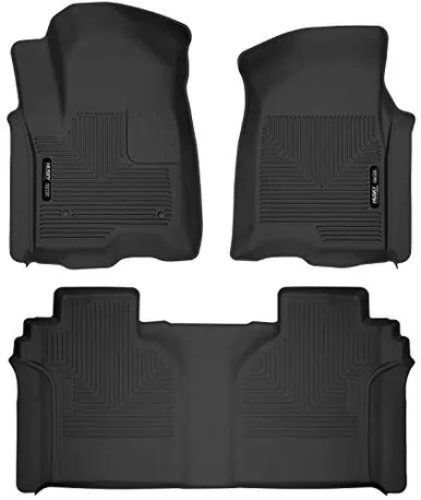Husky Liners 2019 Fits Chevy Silverado 1500 Crew Cab Front/Rear Floor Mats 54208