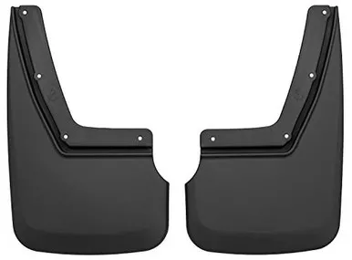 HUSKY LINERS REAR MUD GUARDS MUD FLAPS BLACK FOR 2015-2019 CHEVY SUBURBAN 59211