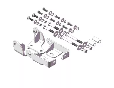 Husky Towing 32556 Fifth Wheel Trailer Hitch Mount Kit