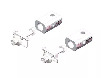 Husky Towing 33051 Replacement Trunnion Bar Bracket For Centerline TS Series