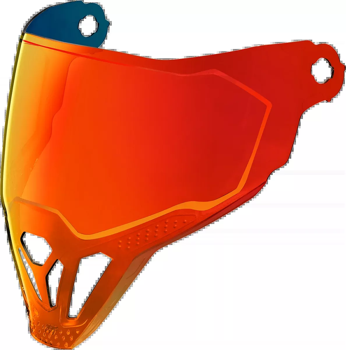 Icon Airflite Forceshield Full Face Motorcycle RST Red Replacement Helmet Shield