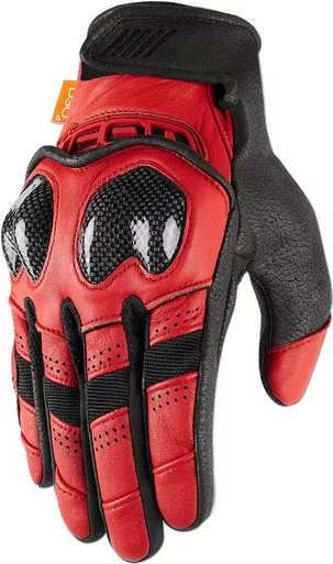 Icon Contra2 Gloves Red