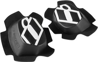 Icon Field Armor Hypersport Knee Pucks Black