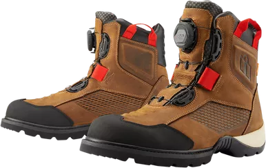 Icon Stormhawk Brown Boots