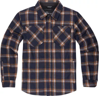 Icon Upstate Riding Flannel Shirt Orange