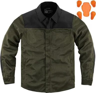 Icon Upstate Riding Shirt Olive