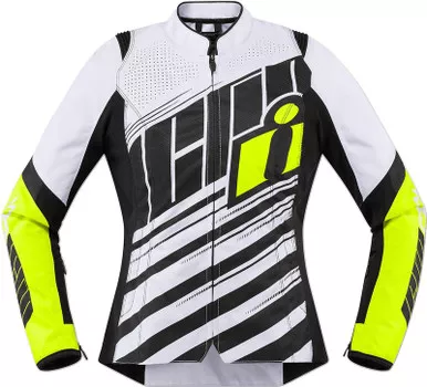 Icon Women Overlord SB2 Jacket Hi-Viz