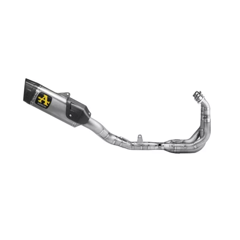 IN STOCK R9 OPEN BOX71241PTZ Arrow2025Competition Evo Titanium Full system exhaust WITH db killer (Copy)