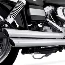IN STOCK VANCE & HINES Big Shots Staggered Exhaust System – Chrome 17959