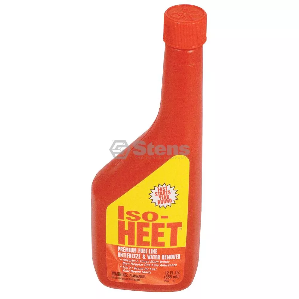 ISO Heet Gasoline Anti-freeze – 12 oz. bottle