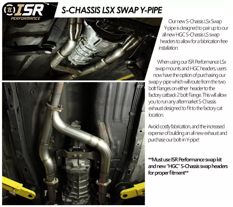 ISR Y-Pipes