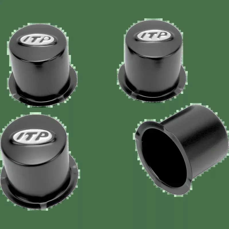 ITP Cap Black 10 4/4-12″” 4/110 4/Box