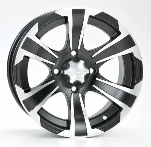 ITP SS312 Aluminum Wheel Machined w/Matte Black 14×8 (1428447536B)